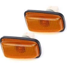 Praise6 Araba Amber Yan Işaretleyici Işık Çamurluk Işık Tekrarlayıcı Lamba Göstergesi Citroen Saxo Fiat Peugeot 106 306 406 806 108 (Yurt Dışından)