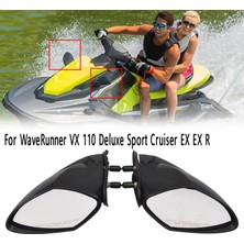 Praise6 Motorlu Tekne Sağ Dikiz Aynası Jet Ski Ayna Aksesuarları Yamaha Waverunner Vx 110 Deluxe Sport Cruiser Ex Ex R (Yurt Dışından)