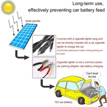 Praise6 12V 4.5W Taşınabilir Güneş Paneli Güç Araba Evrensel Tekne Pil Şarj Cihazı Araba Tekne Için Şarj Edilebilir Güç Pil (Yurt Dışından)