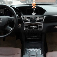 Praise6 Oto Iç Merkezi Konsol Düğme Paneli Anahtarı Paneli Dekoratif Kapak Trim Mercedes Benz W212 E Sınıfı 2009-2015 (Yurt Dışından)