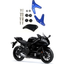 Praise6 Motosiklet Salınım Kolu Biriktirme Kaymak Standı Vidaları Yamaha Yzf R7 2021-2022 Hidrolik Moto Kaldırma Parçaları Desteği Mavi (Yurt Dışından)