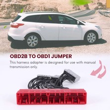 Praise6 Honda Civic 1999-2000 Için OBD2B'DEN Obd1 Ecu Dönüşüm Kablo Demeti Adaptör Hattına (Yurt Dışından)