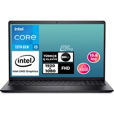 Dell Vostro 3530 I5-1334U 8gb 512GB SSD 15.6" Fhd Ubuntu Taşınabilir Bilgisayar N3409PVNB3530U