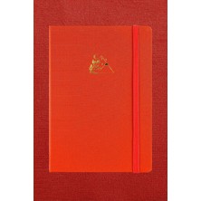 Victoria's Journals Bujo Kraft Keten Defter 96 Yaprak A5 150 Gr. Kraft Çizgili