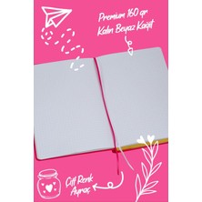 Victoria's Journals Bujo Keten Defter 96 Yaprak A5 160 Gr. Noktalı