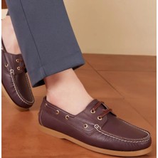Bags Shoes Bagsshoes ZY-15001 Erkek  Deri Günlük Navigator Marine Ayakkabı