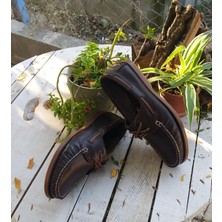 Bags Shoes Bagsshoes ZY-15001 Erkek  Deri Günlük Navigator Marine Ayakkabı