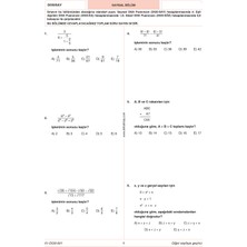 Dgs 6 Altın Fasikül Deneme