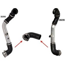İbraş 35209 Turbo Hortumu Metal Boru Hariç (Metal) Bmw 5.30 D 5.25D E60 E60 11617799400