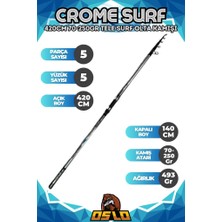 Oslo Crome 420CM 70-250 gr Tele Surf Olta Kamışı