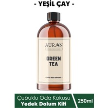 Auran Yeşil Çay Yedek Çubuklu Oda Ve Ortam Kokusu Esansı Yedek Dolum Green Tea 250ml