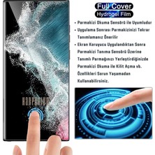 HANPORIUM Tecno Phantom V Fold 2 Katlanır Iç Ekran Koruyucu Esnek Nano Hydrogel Film - Extra Darbe Koruma - Ekranı Tam Kaplar