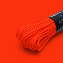 Mg Ropes Polyester Paracord İp 4 mm Turuncu Renk 30 Metre