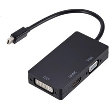 Powermaster PM-16102 Dısplay Port To Hdmı-Vga-Dvı 3ın1 Çevirici