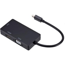 Powermaster PM-16102 Dısplay Port To Hdmı-Vga-Dvı 3ın1 Çevirici