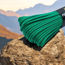 Mg Ropes Polyester Paracord Ip 4 mm Yeşil Renk 30 Metre