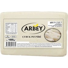 Arbey Inek Çubuk Peyniri 1 kg Net Az Tuzlu