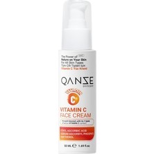 Qanze Vitamin C Yüz Kremi – Iki Farklı C Vitamini Içerir 50ml