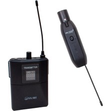 MAGICVOICE MV-19600 UHF KABLOSUZ YAKA MİKROFONU (RECEVER XLRLI)