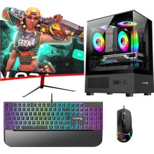 Turbox TX5987 Ryzen 5 5500 32GB 1tb Nvme 12GB RTX3060 23.6 165Hz Curved Oyuncu Masaüstü Bilgisayarı