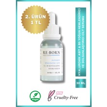 ReBorn Solution Hyaluronik Asit %2 & B5 Yoğun Nemlendirici ve Dolgunlaştırıcı Cilt Serumu 30ML