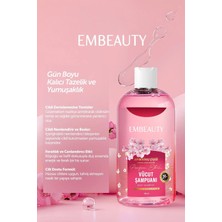 Embeauty Arındırıcı Ferahlatıcı Nemlendirici Japon Kiraz Çiçeği Vücut Şampuanı 400 ml