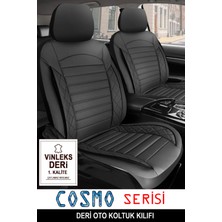 Nice Shop Cosmo Serisi Jakar Kumaş Universal Oto Koltuk Kılıfı Ön Arka Tam Set