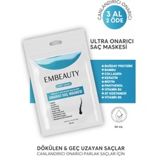 Embeauty 9 Aktif Içerikli Yıpranmış ve Dökülen Saçlar Için Besleyici Onarıcı Saç Maskesi