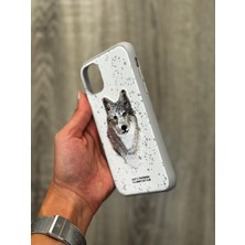 Adonis Apple iPhone 11 Kabartma Dikişli Desenli Kılıf