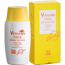 Grace Day Vitamin Ağacı ile Aydınlık Görünüm Sağlayan Güneş Koruyucu Serum Burning Sun Serum SPF50