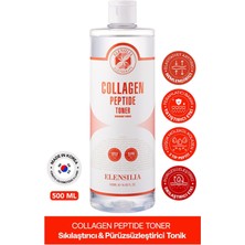 Kolajen ve Peptit Içeren Anti Aging Tonik Elensilia Collagen Peptide Toner 500ML Büyük Boy