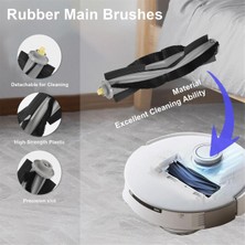 Haven T20 Omni Robot Süpürge Yedek Parçaları Ana Yan Fırça Hepa Filtre Paspas Pedleri Toz Torbaları (Yurt Dışından)