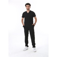 Tbuniform Siyah Likralı Üniforma