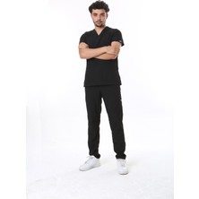 Tbuniform Siyah Likralı Üniforma