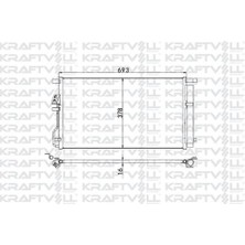 Kraftvoll 08060210 Klima Radyatörü Hyundai Tucson 1.6 Crdı 15-Kia Sportage Crdı1.6- 97606D3500