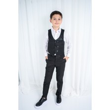 Erkek Çocuk Yelekli Takım
