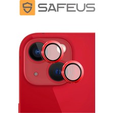 Safeus iPhone 13 Mini 9h Safir Temperli Kamera Lens Koruyucu