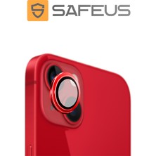 Safeus iPhone 13 Mini 9h Safir Temperli Kamera Lens Koruyucu