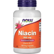 Niacin 500 Mg 100 Veg Capsules ( Vitamin B-3)