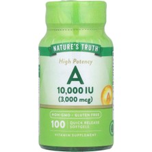 Nature’s Truth A 10.000 Iu 3000 Mg 100 Kapsül