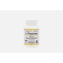 California Gold Nutrition, L-Theanine, Featuring Alphawave, 200 Mg, 60 Veggie Kapsül
