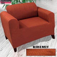 Kılıfsan Petek Kumaş 2 Adet Üçlü Çekyat & Kanepe - 2 Adet Tekli Koltuk & Berjer Kılıfı Seti