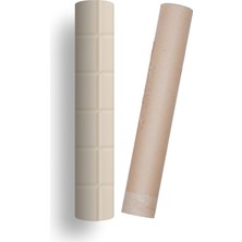 Mutfak Tezgah Arası Folyo Kaplama Bej Kendinden Yapışkanlı 60 cm  x 100 cm
