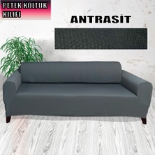 Kılıfsan Petek Kumaş 2 Adet Üçlü Çekyat & Kanepe - 2 Adet Tekli Koltuk & Berjer Kılıfı Seti