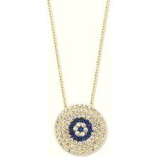 Desingshop Nazar Boncuklu Taşlı Harem Kolye