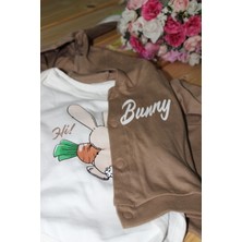 Bebellove Barbosa 3lü Set Hi Bunny Baskılı