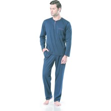 Pierre Cardin Erkek Uzun Kollu Penye  Pijama