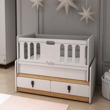 Patiko Rose Bebek Odası Takımı Meşe