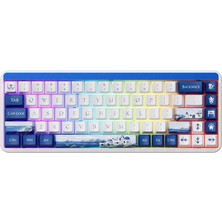 Akko JIN01 Santorini Rgb Kablosuz Hotswap Mekanik Gaming Klavye