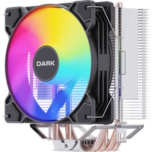 Dark Freezer X123 Fixed Rgb Fanlı Kule Tipi Soğutucu (DKCCX123)